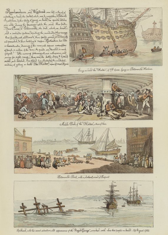 Rowlandson's Tour in a Post Chaise, 1782 (chromolitho) av Thomas Rowlandson