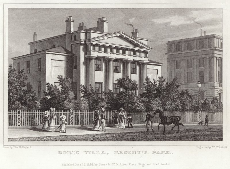 Dorisk villa i Regent
