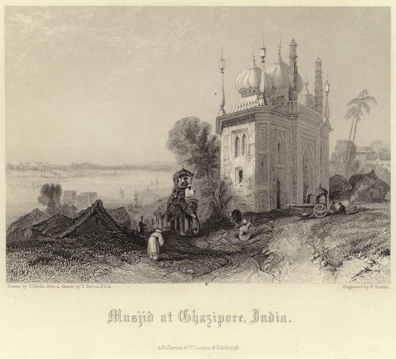 Masjid i Ghazipore av Thomas Colman Dibdin