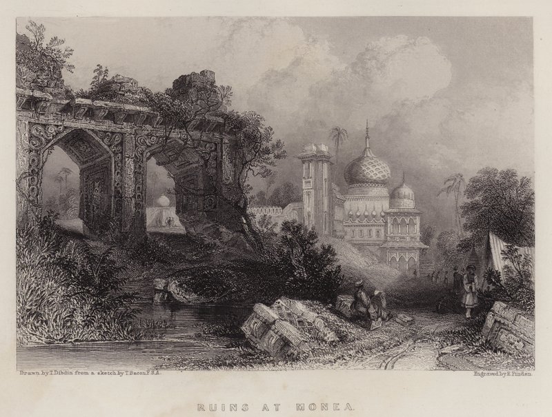 Ruinene husker det (Black Litho) av Thomas Colman Dibdin