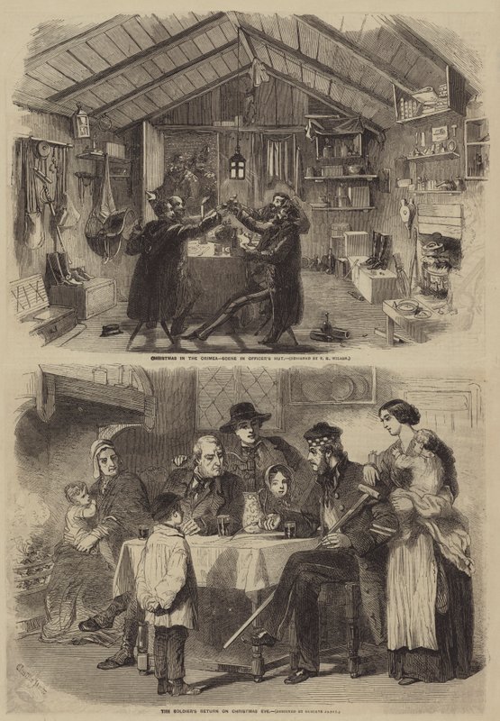 Militær jul sammenlignet av Thomas Harrington Wilson