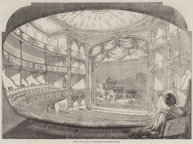 Det nye Adelphi-teatret av Thomas Harrington Wilson