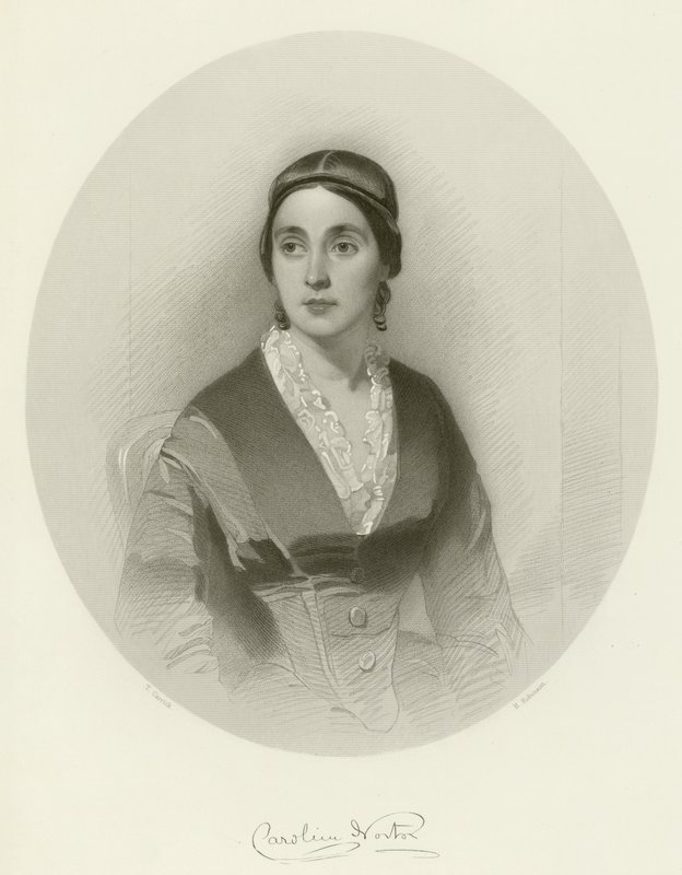 Caroline Norton av Thomas Heathfield Carrick