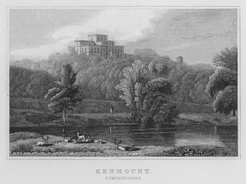 Kenmount, Dumfriesshire (gravering) av Thomas Hosmer Shepherd