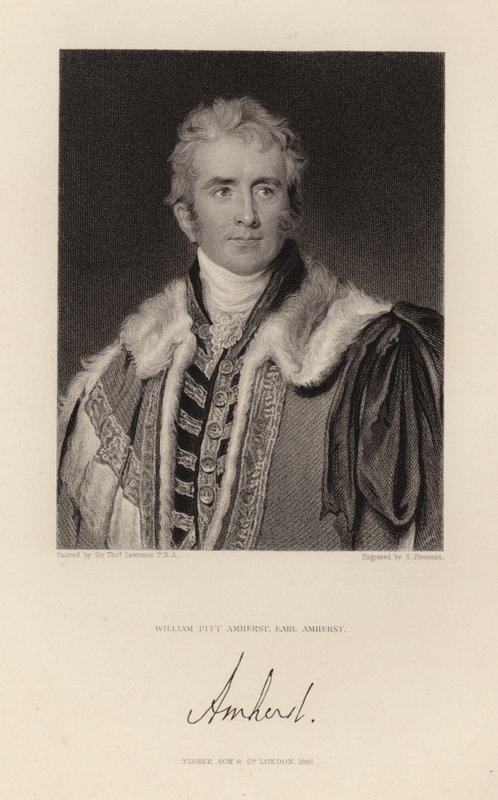 Earl Amherst av Thomas Lawrence