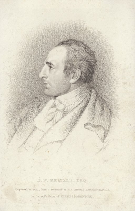 John Philip Kemble av Thomas Lawrence