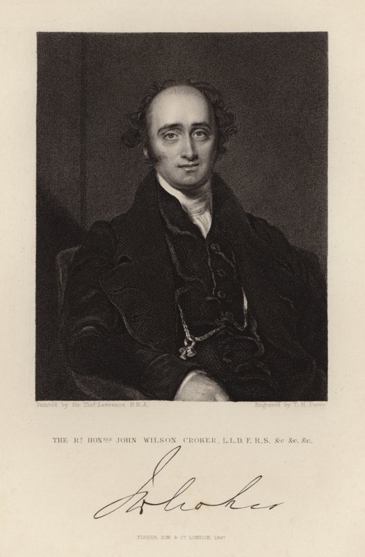 John Wilson Croker av Thomas Lawrence