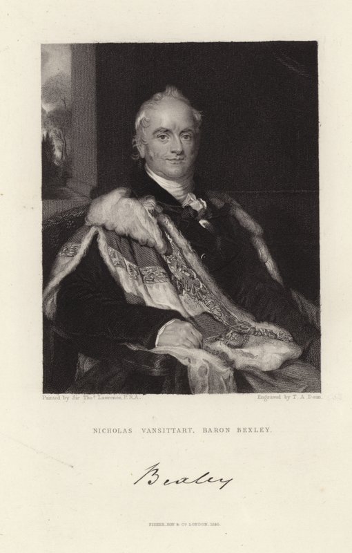 Nicholas Vansittart av Thomas Lawrence