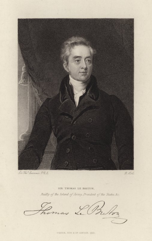 Sir Thomas Le Breton av Thomas Lawrence