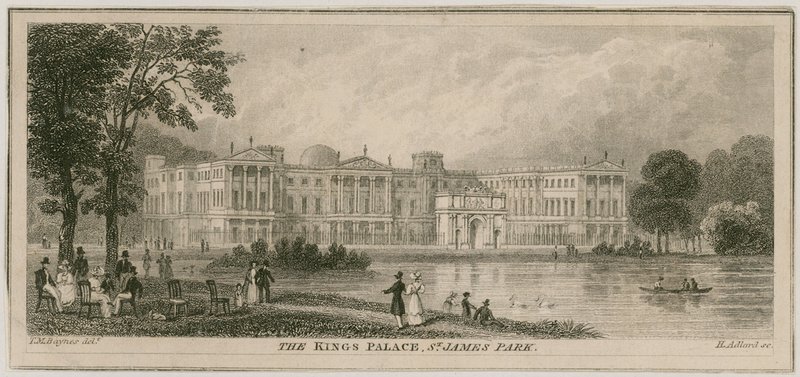 Buckingham Palace av Thomas Mann Baynes
