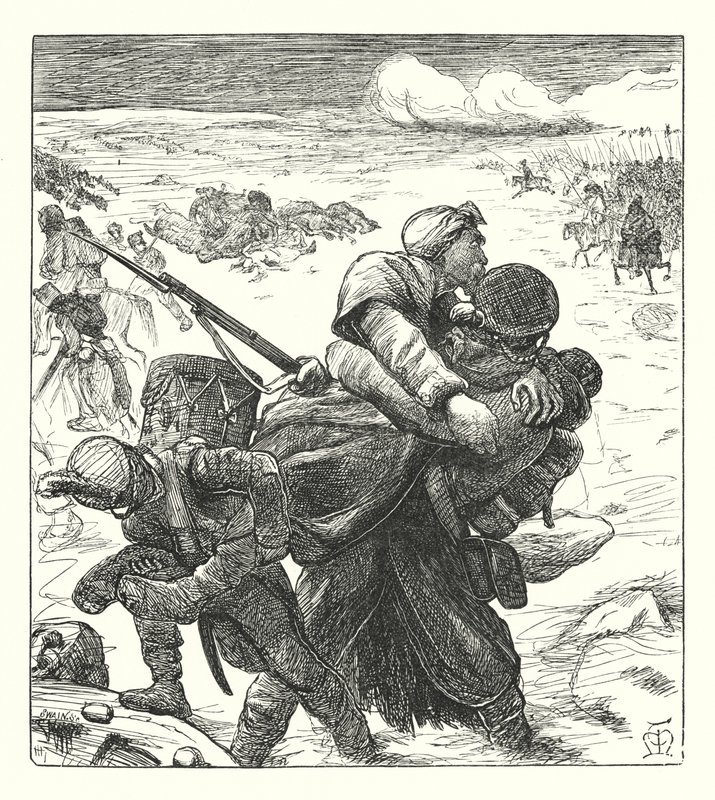 Regimentets far (gravering) av Thomas Morten