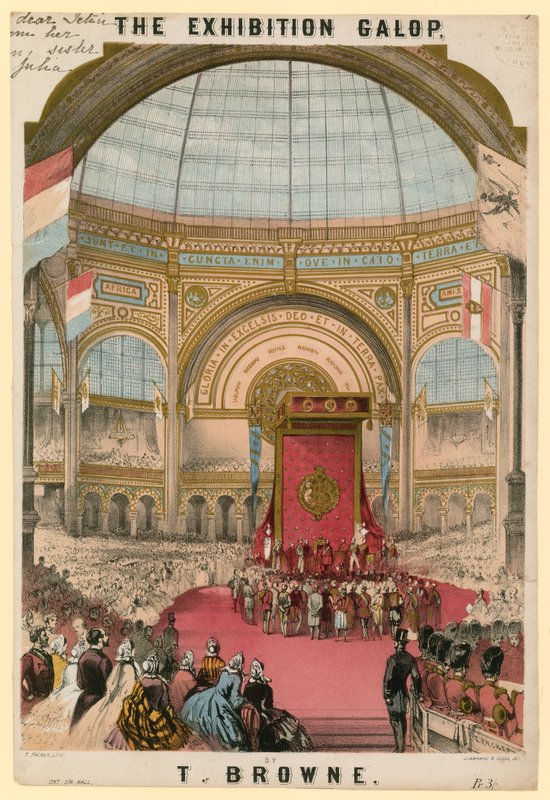 The Exhibition Galop av T Browne av Thomas Packer