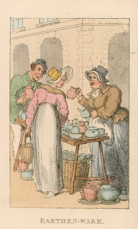 Leirtøy av Thomas Rowlandson
