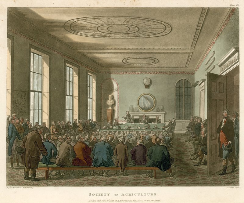 Landbrukssamfunnet av Thomas Rowlandson