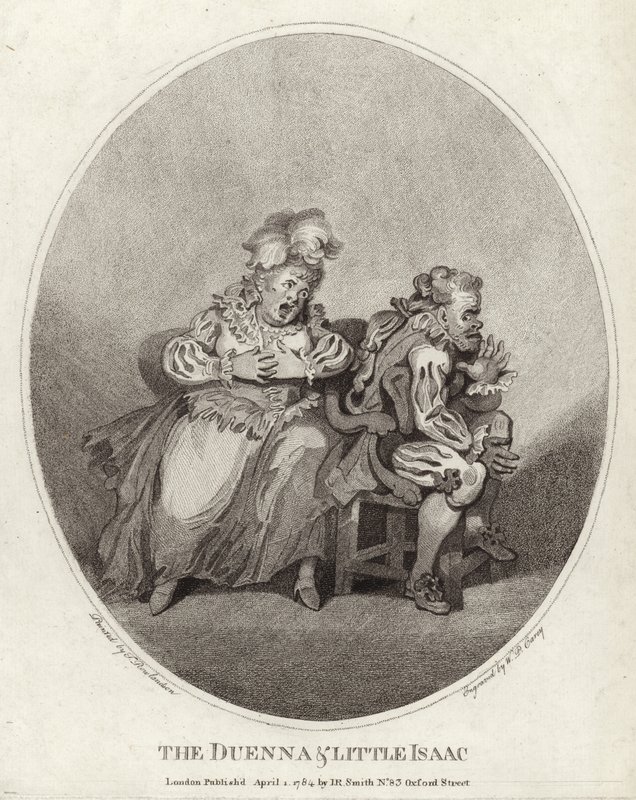 Duenna og Lille Isak av Thomas Rowlandson