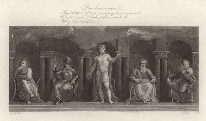Pandemonium av Thomas Stothard