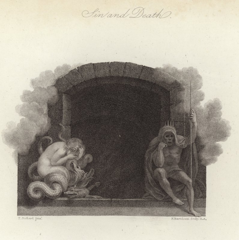 Synd og død av Thomas Stothard