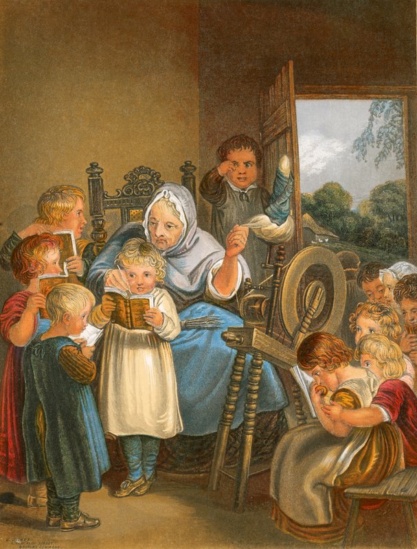 Skoledamen av Thomas Stothard
