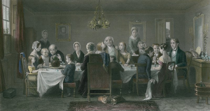 Julepuddingen av Thomas Webster