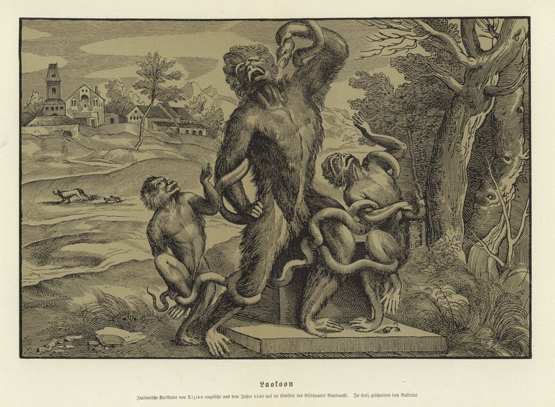 Laocoon av Tiziano Vecelli