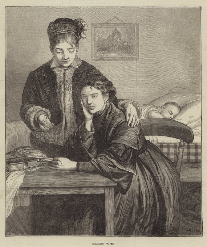 Soldaters koner av Valentine Walter Lewis Bromley