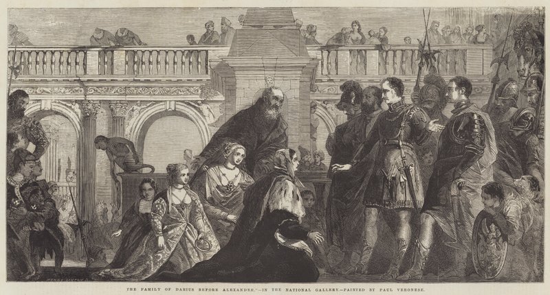 Familien til Darius før Alexander av Paolo Veronese