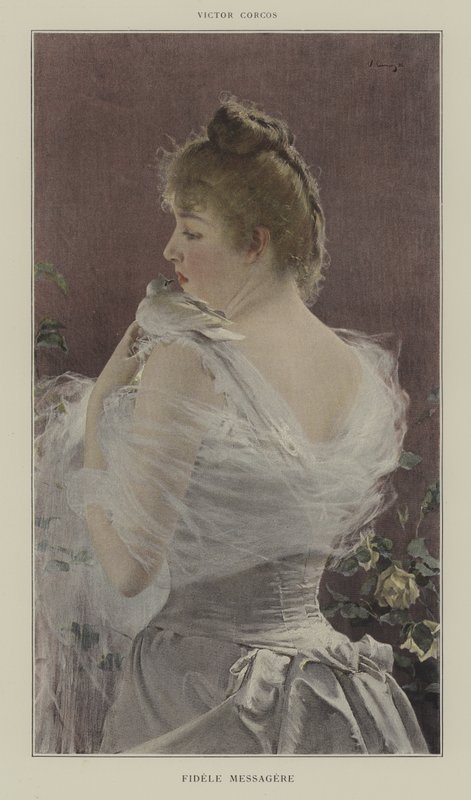 Trofast sendebud av Vittorio Matteo Corcos