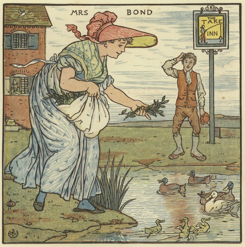 Fru Bond av Walter Crane