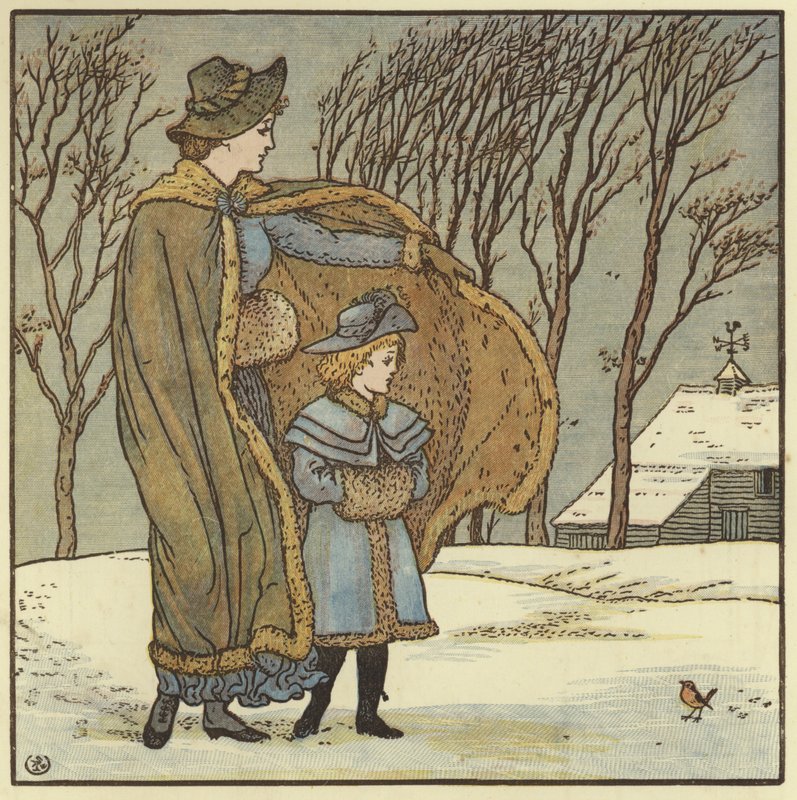 Nordavinden blåser av Walter Crane