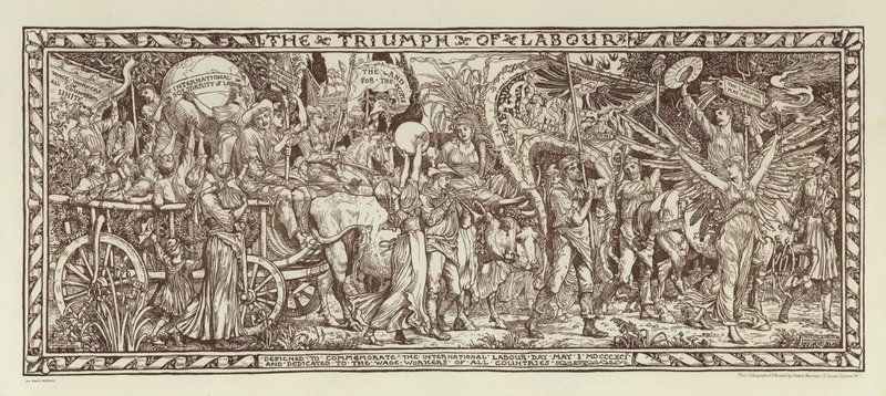 Arbeidets triumf av Walter Crane