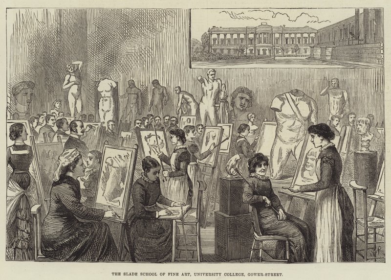 Slade School of Fine Art, University College, Gower-Street av Walter Paget
