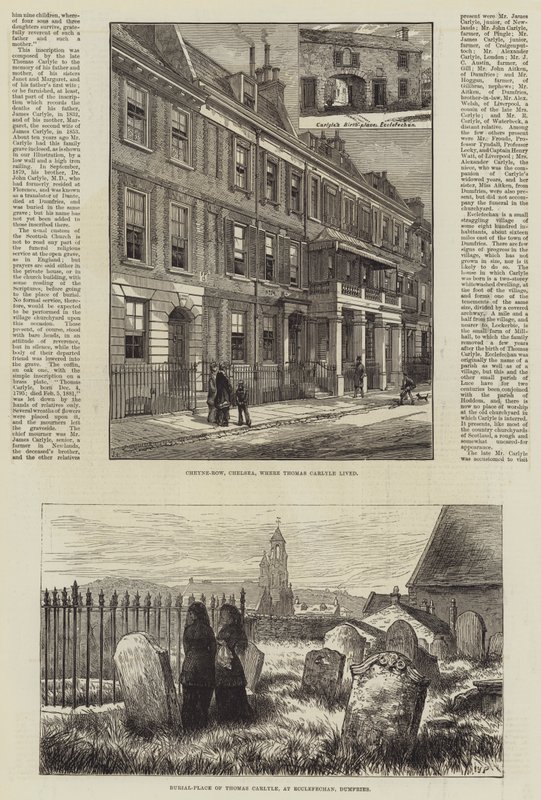 Thomas Carlyle av Walter Paget
