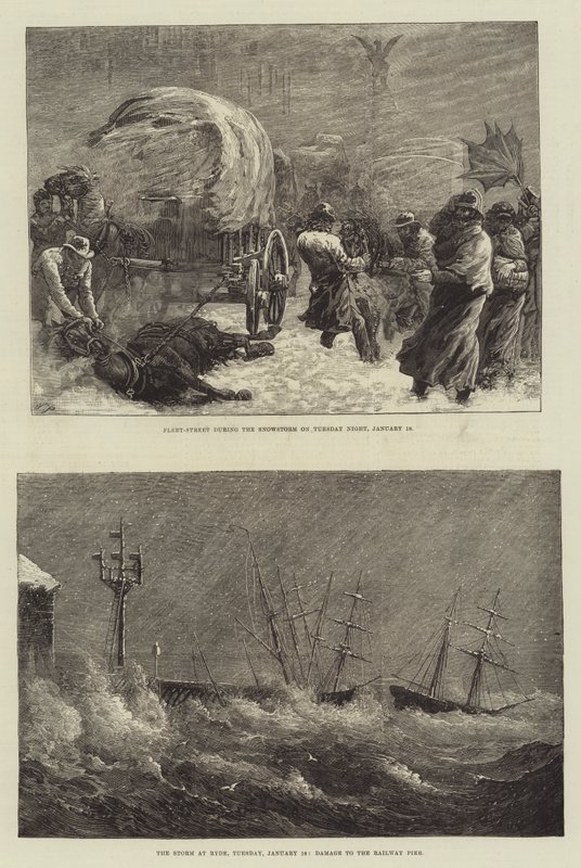 Vinterstormer av Walter Paget