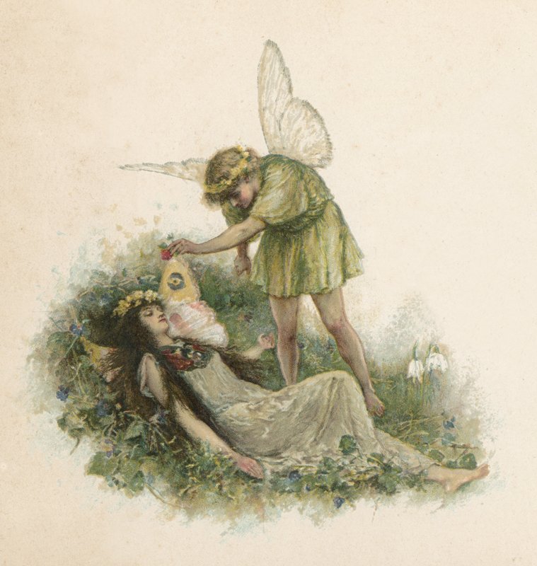Titania og Oberon fra Midsummer Night
