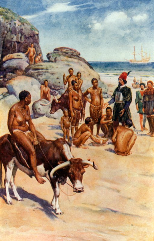 Portugiserne og Hottentottene av Walter Stanley Paget