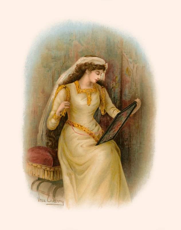 Tennysons Lady of Shalott av Warry