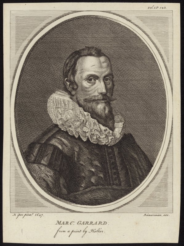 Marc Garrard av Wenceslaus Hollar