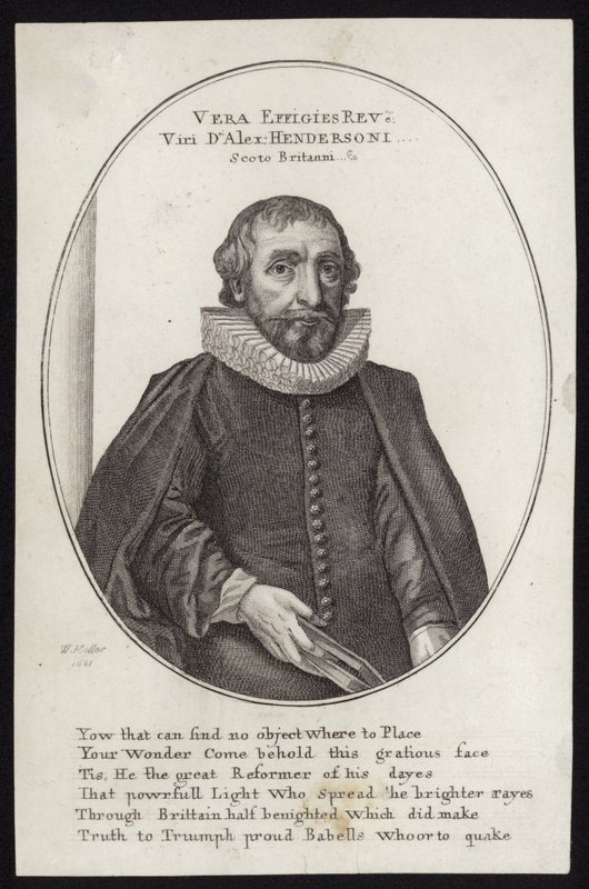 Pastor Alexander Henderson av Wenceslaus Hollar