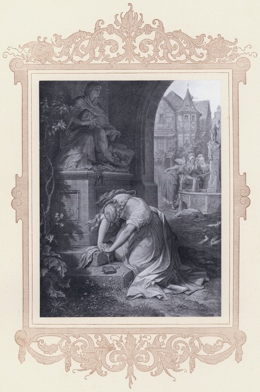 Gretchen, Mater Dolorosa (medlemmer) av Wilhelm von (after) Kaulbach