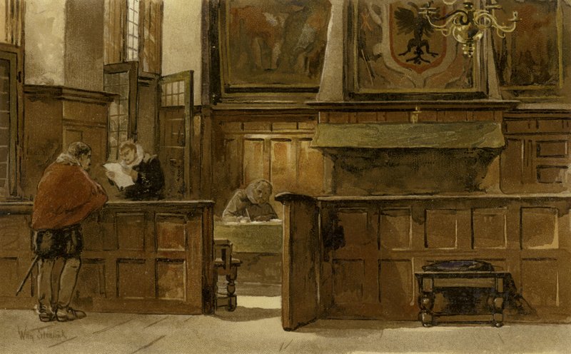 Rådhuset i rådhuset, Naarden, 1603 av Willem II Steelink