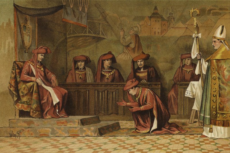 Grand Chapter of the Order of the Golden Fleece, 2. mai 1456 av Willem II Steelink