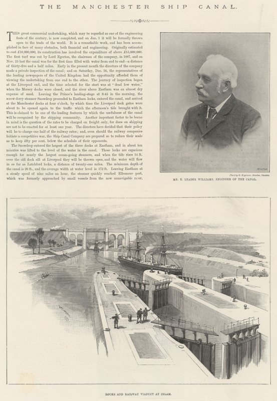 Manchester Ship Canal av William Crimea Simpson