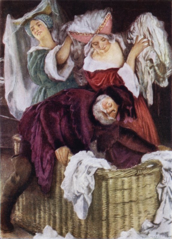 The Merry Wives Of Windsor av William Henry Margetson