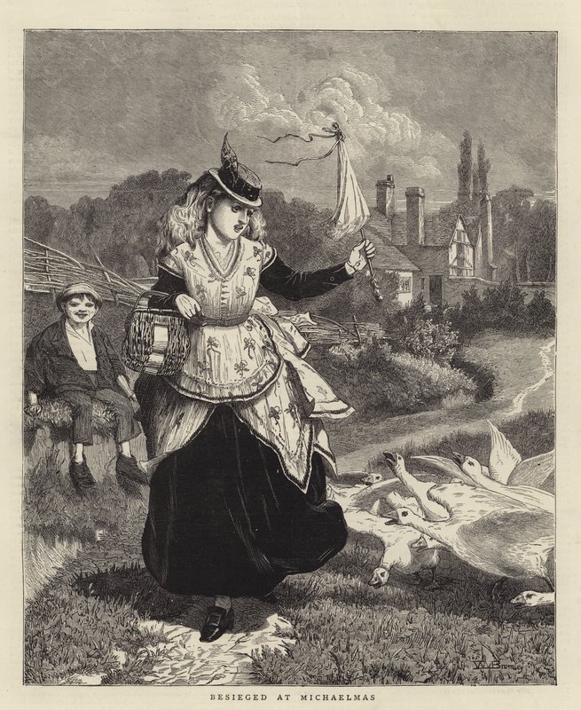 Beleiret ved Mikaelsfesten av William III Bromley