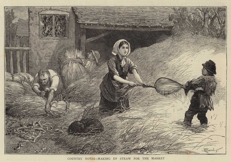 Country Notes, utgjør Straw for the Market av William III Bromley