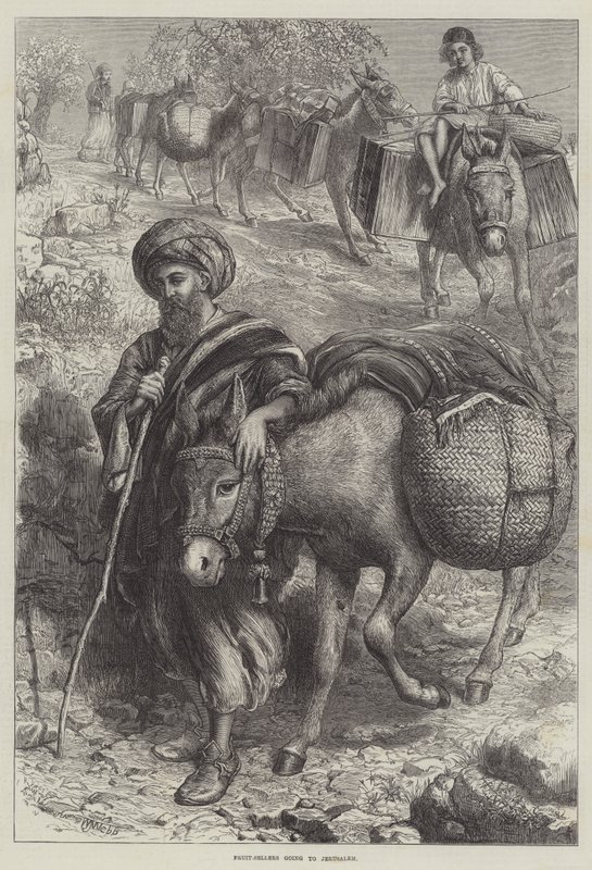 Fruktselgere skal til Jerusalem av William J. Webbe or Webb