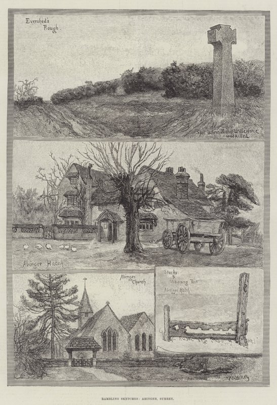Rambling Sketches, Abinger, Surrey av William Rainey
