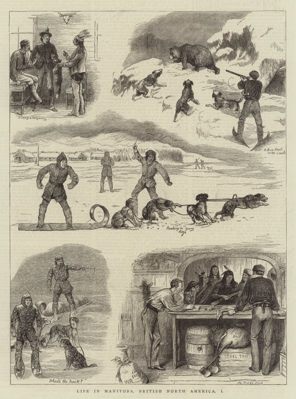 Livet i Manitoba, Britisk Nord-Amerika, I av William Ralston
