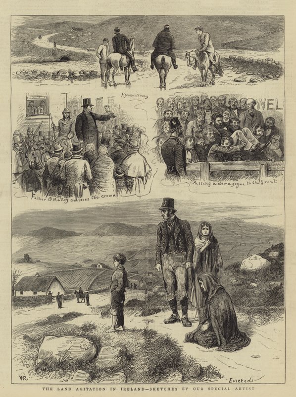 Landagitasjonen i Irland av William Ralston