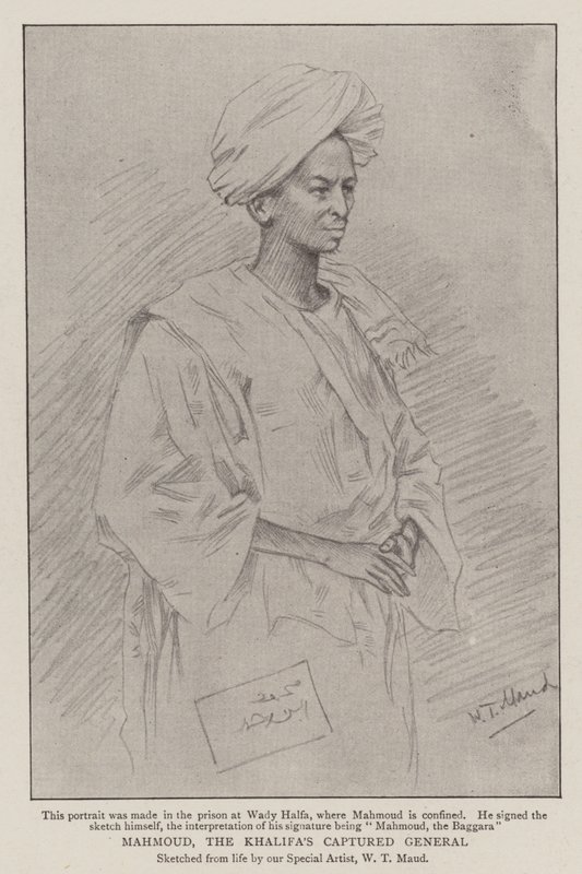 Mahmoud, Khalifas fangede general av William T. Maud